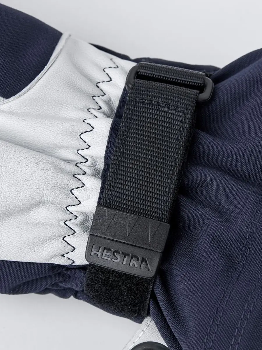 Hestra Army Leather Heli Ski handschoenen Navy maat 11 - afbeelding 2 van 3