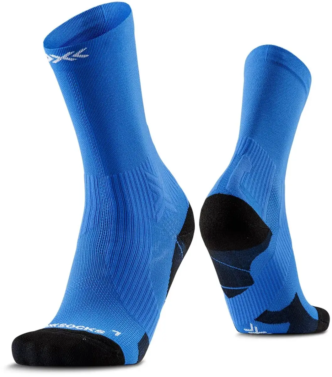 X-Socks Perform Crew Electric Blauw