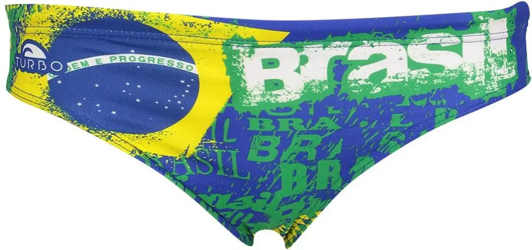 Turbo Happy Brazil Zwemslip Veelkleurig 4XL Man