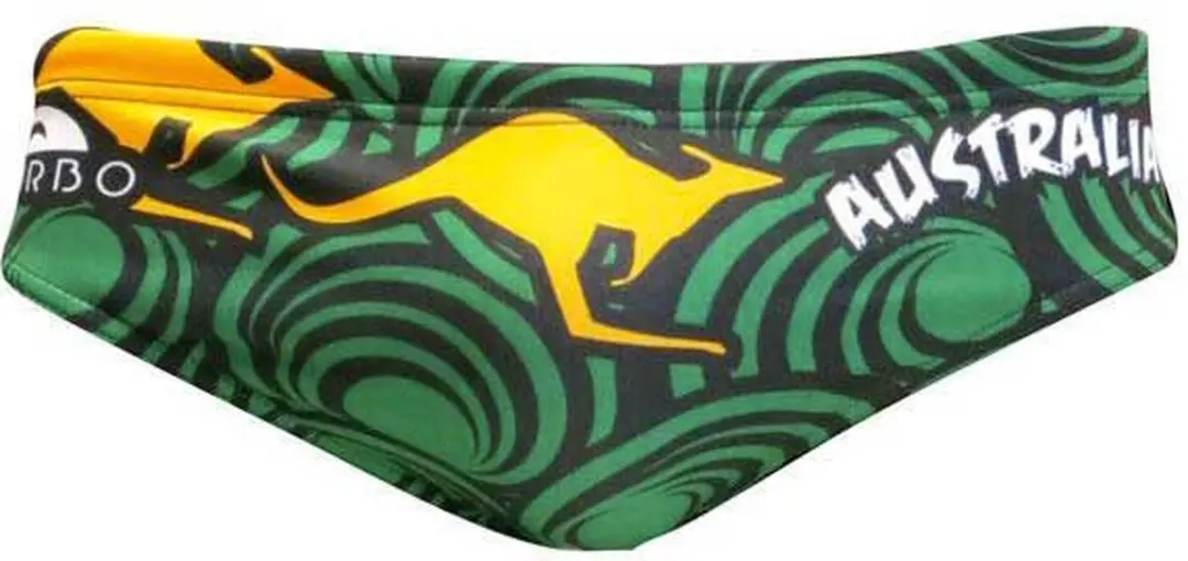 Turbo Australia Zwemslip Veelkleurig L Man