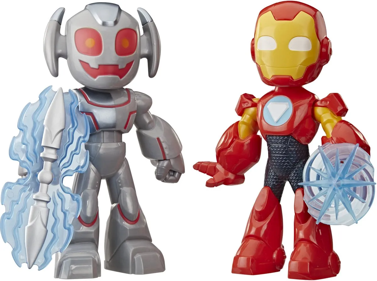 Marvel Iron Man & Ultron Clash Actiefiguren 23cm - Multi