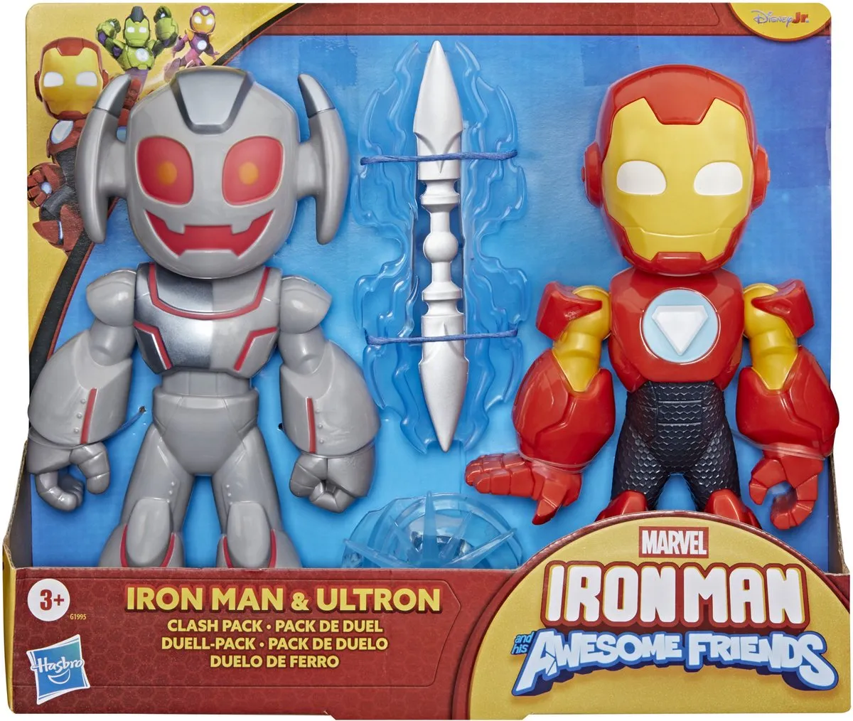 Marvel Iron Man & Ultron Clash Actiefiguren 23cm