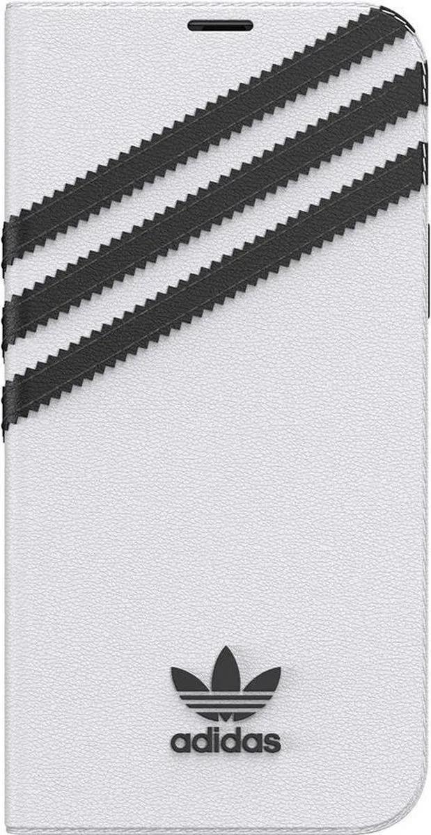 Adidas Booklet Case PU Kunstleer - iPhone 12/12 Pro Wit