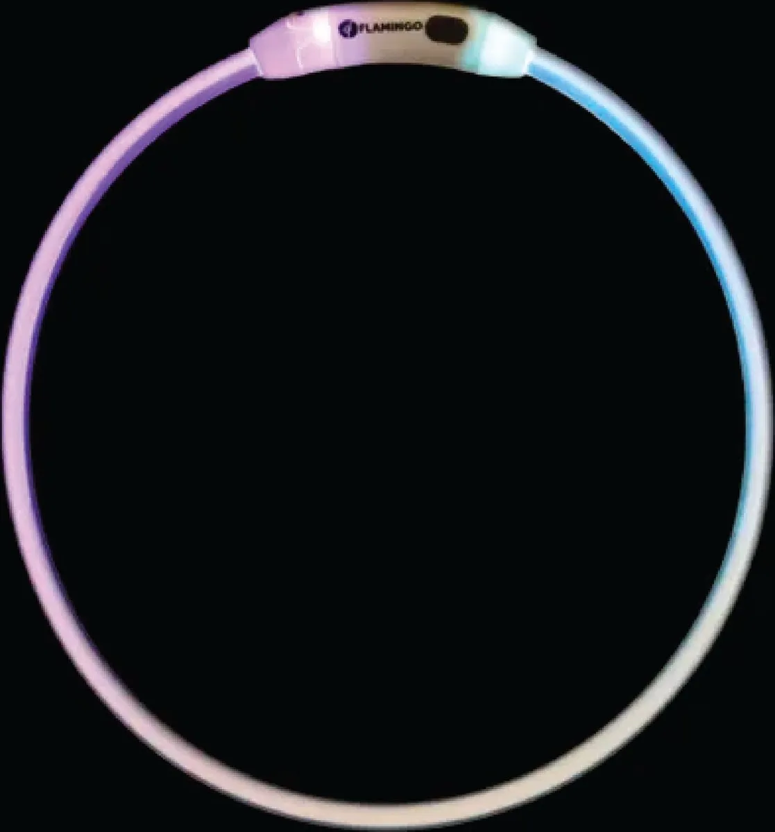Flamingo Raina Halsband LED - Multicolor - 20-63cm