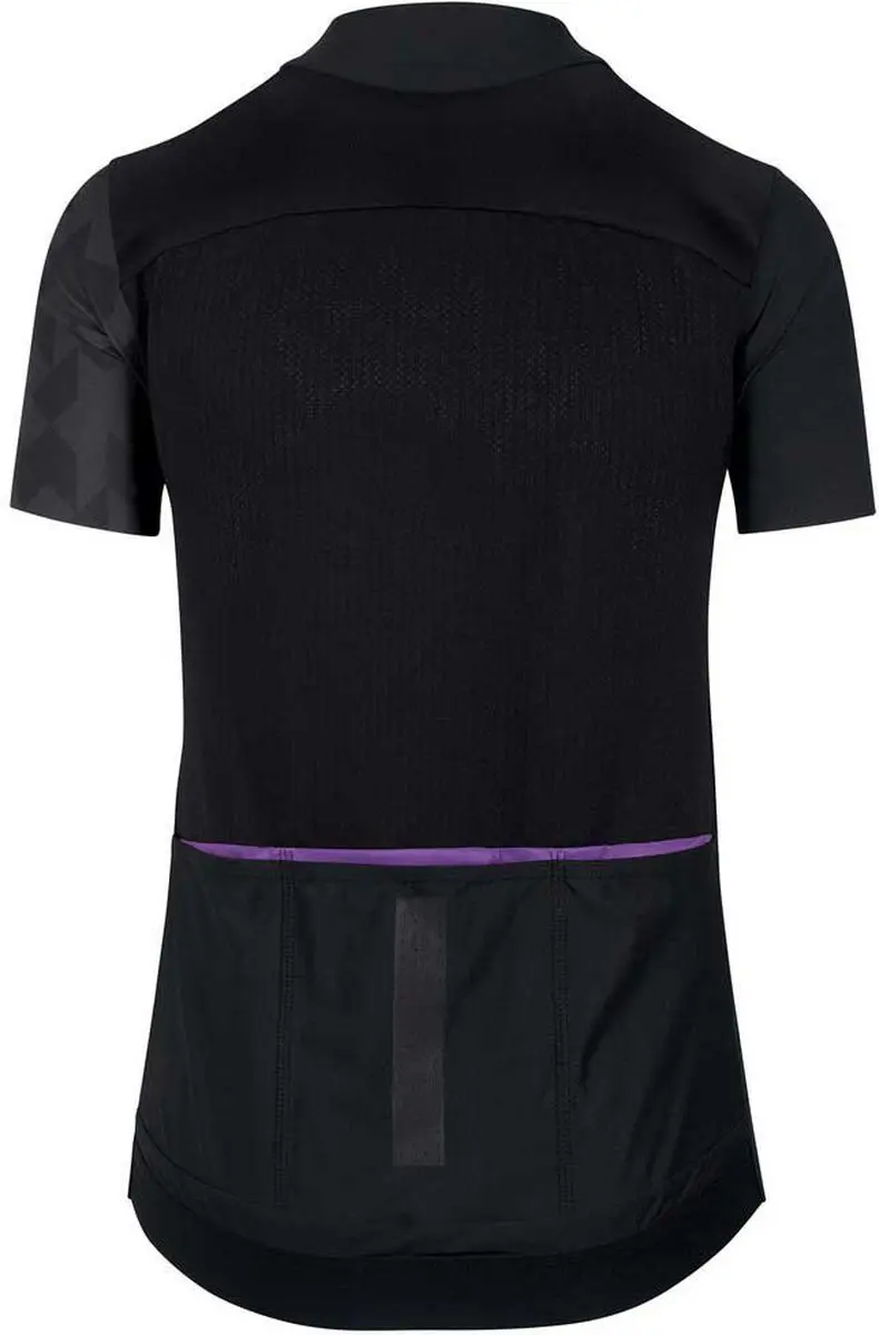 Assos Dyora RS Fietsshirt korte mouwen dames - L - Zwart - afbeelding 2 van 6