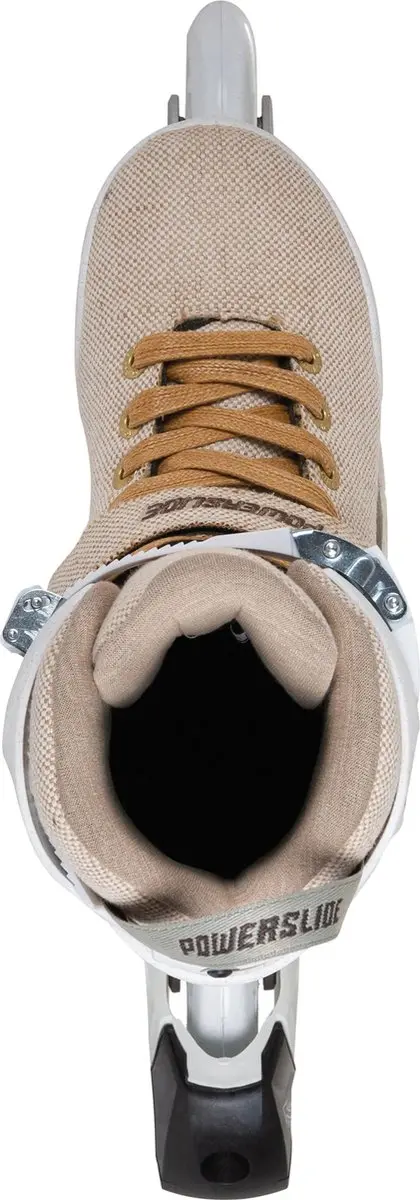 Powerslide Phuzion RFC 90 Inline Skates - 90mm - Beige/Wit - afbeelding 5 van 5
