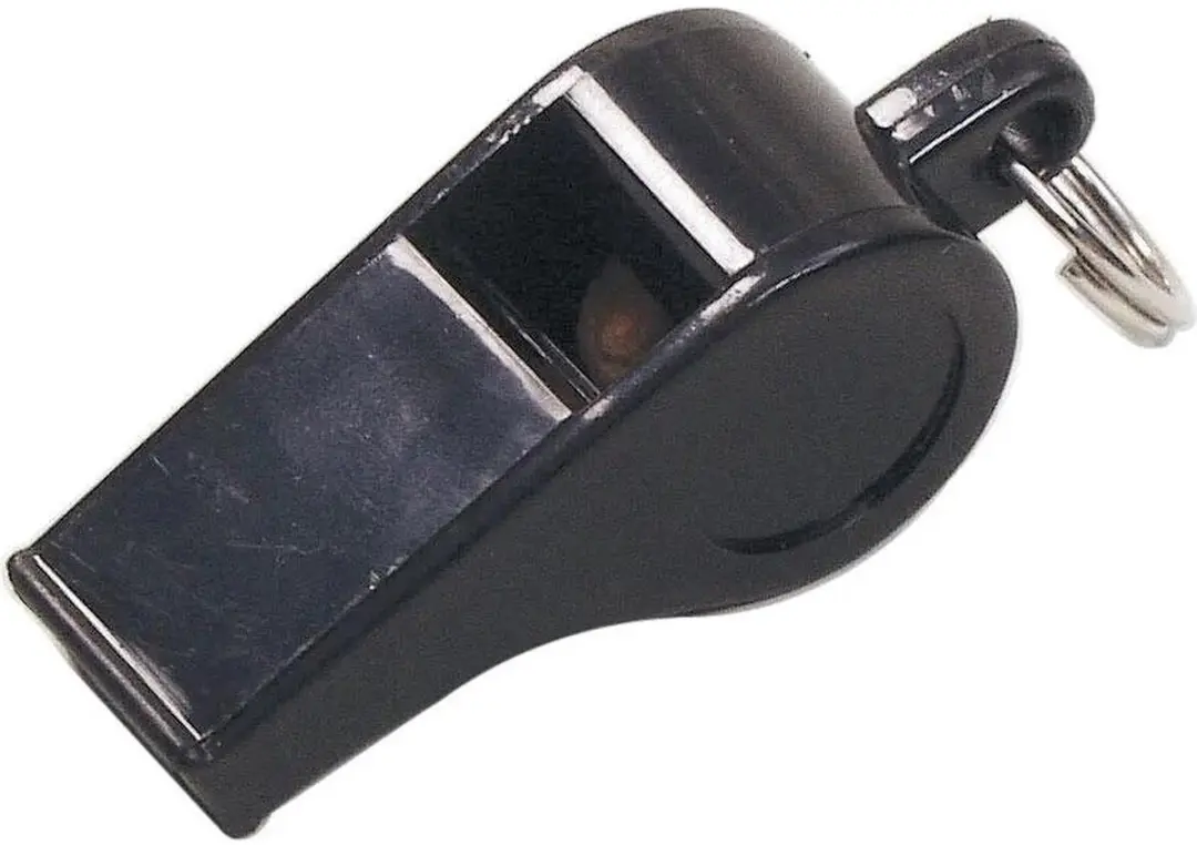 Select Scheidsrechtersfluitje SMALL Zwart
