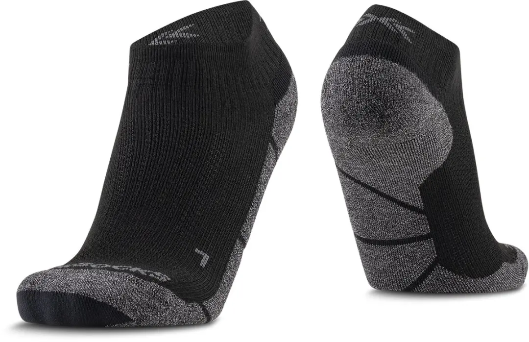 X-Socks Core Natural Low Cut Sportsokken Zwart/Antraciet 42-44