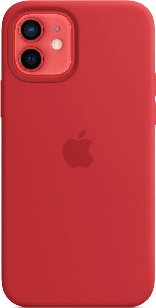Apple Silicone Backcover MagSafe voor de Apple iPhone 12 (Pro) - Red