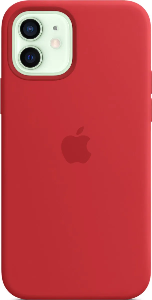 Apple Silicone Backcover MagSafe voor de Apple iPhone 12 (Pro) - Red