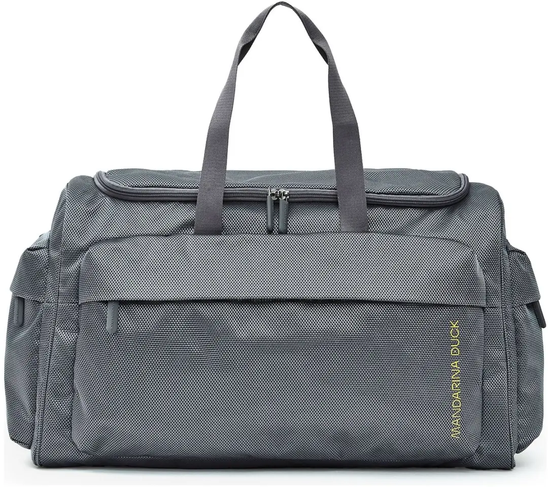MANDARINA DUCK sporttas reistas Zephyr Duffle Bag Graphite donkergrijs