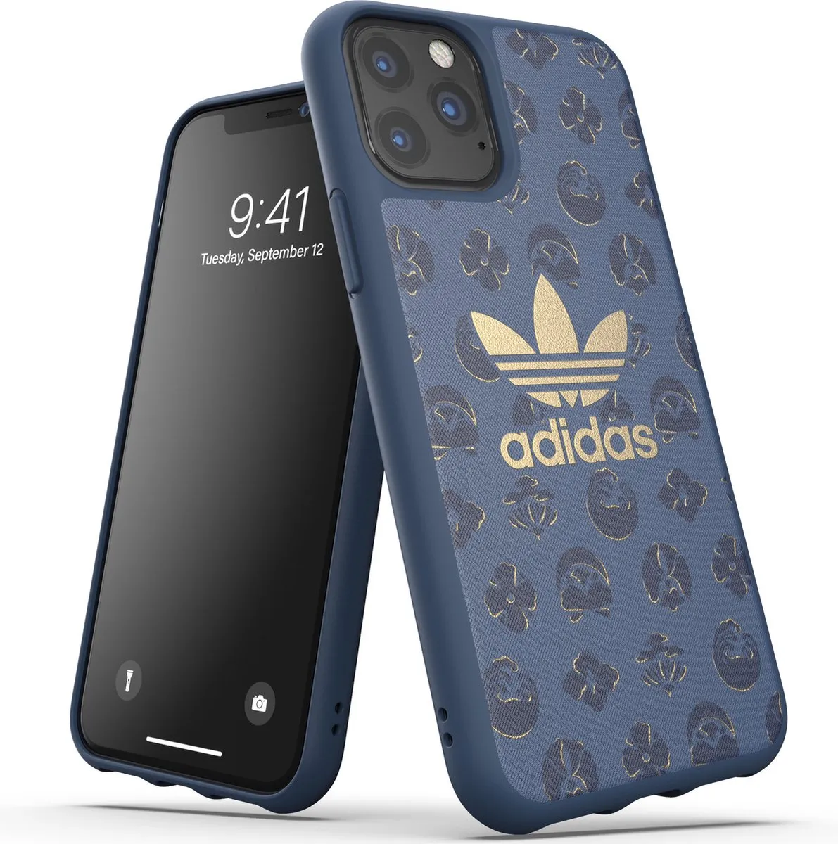 Adidas OR Moulded Case Shibori iPhone 11 Pro - Blauw