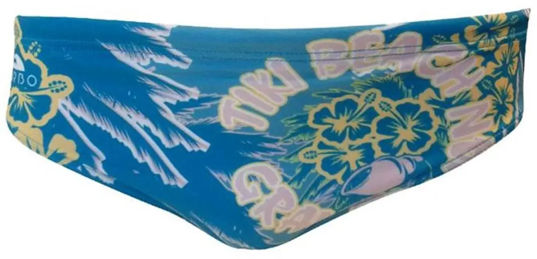 Turbo Tiki Beach Zwemslip Blauw M Man