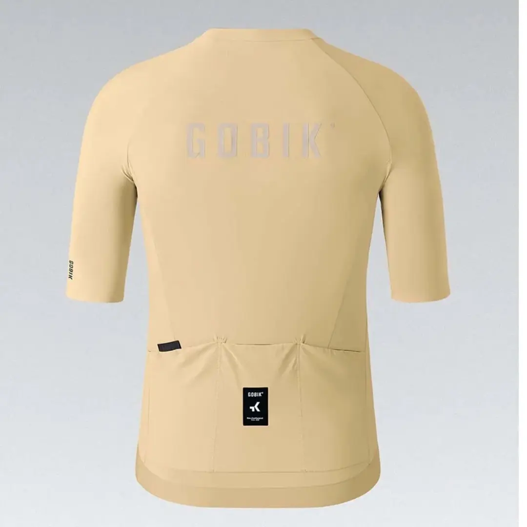 Gobik CX Solid korte mouw fietsshirt - L - Rye - afbeelding 3 van 5