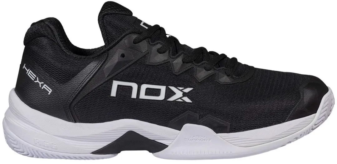 Nox Ml10 Hexa Padelschoenen Zwart EU 47 Man