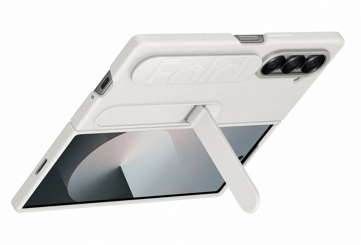 Samsung Galaxy Z Fold6 Silicone Hoesje Wit - EF-MF956TWEGWW