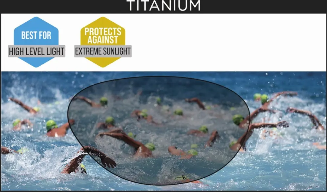 Zoggs Predator Flex Titanium Zwembril - Mirror Lens - afbeelding 2 van 6
