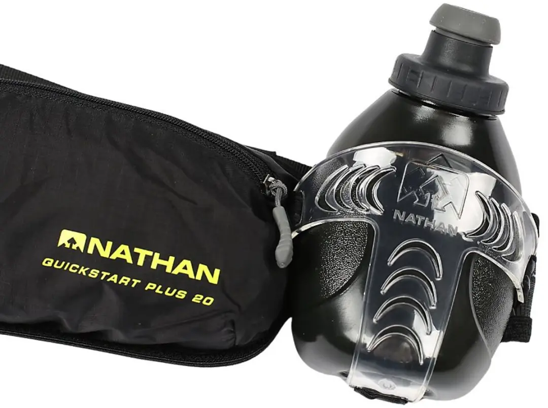 Nathan Quick Start Plus 20 Flessenriem 600ml - Zwart - afbeelding 2 van 4