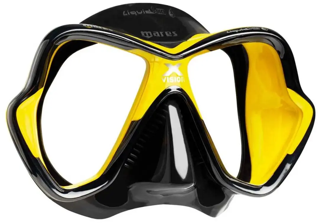 Mares X-Vision Ultra Duikbril - Geel/Zwart - afbeelding 4 van 4