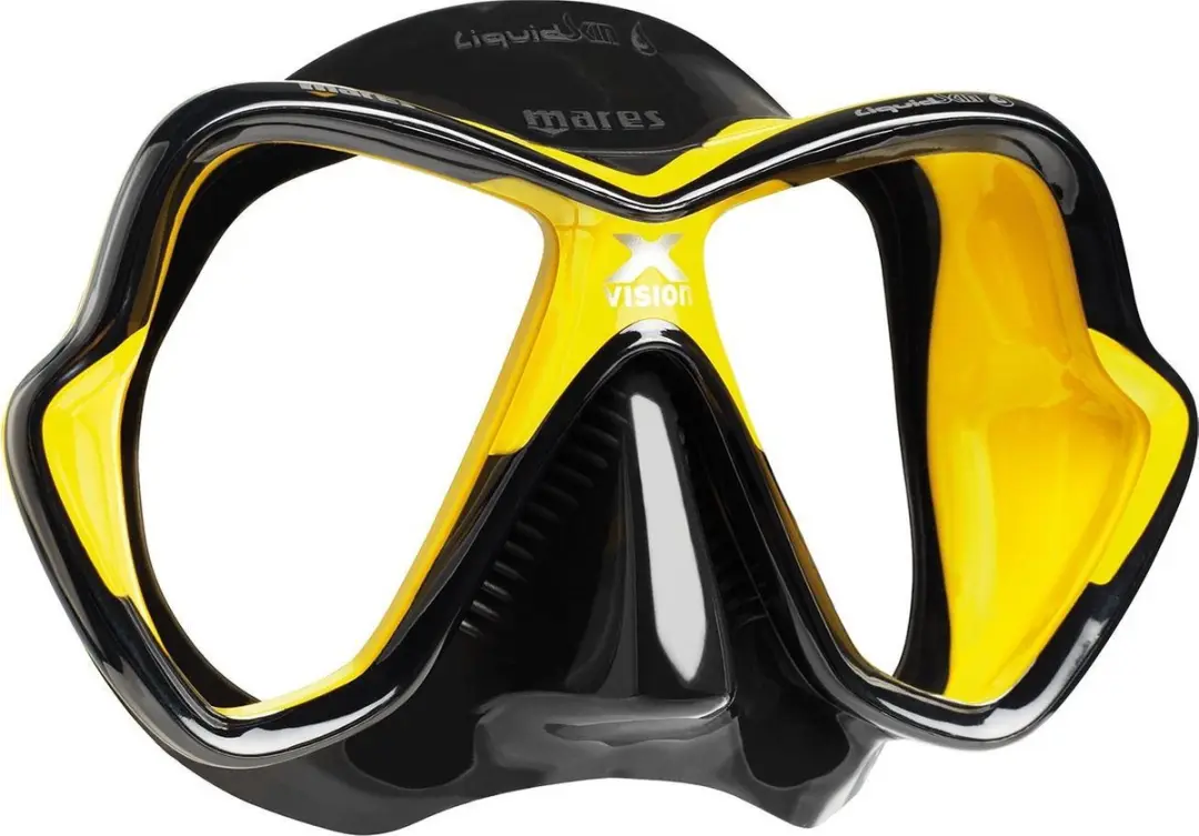 Mares X-Vision Ultra Duikbril - Geel/Zwart - afbeelding 3 van 4
