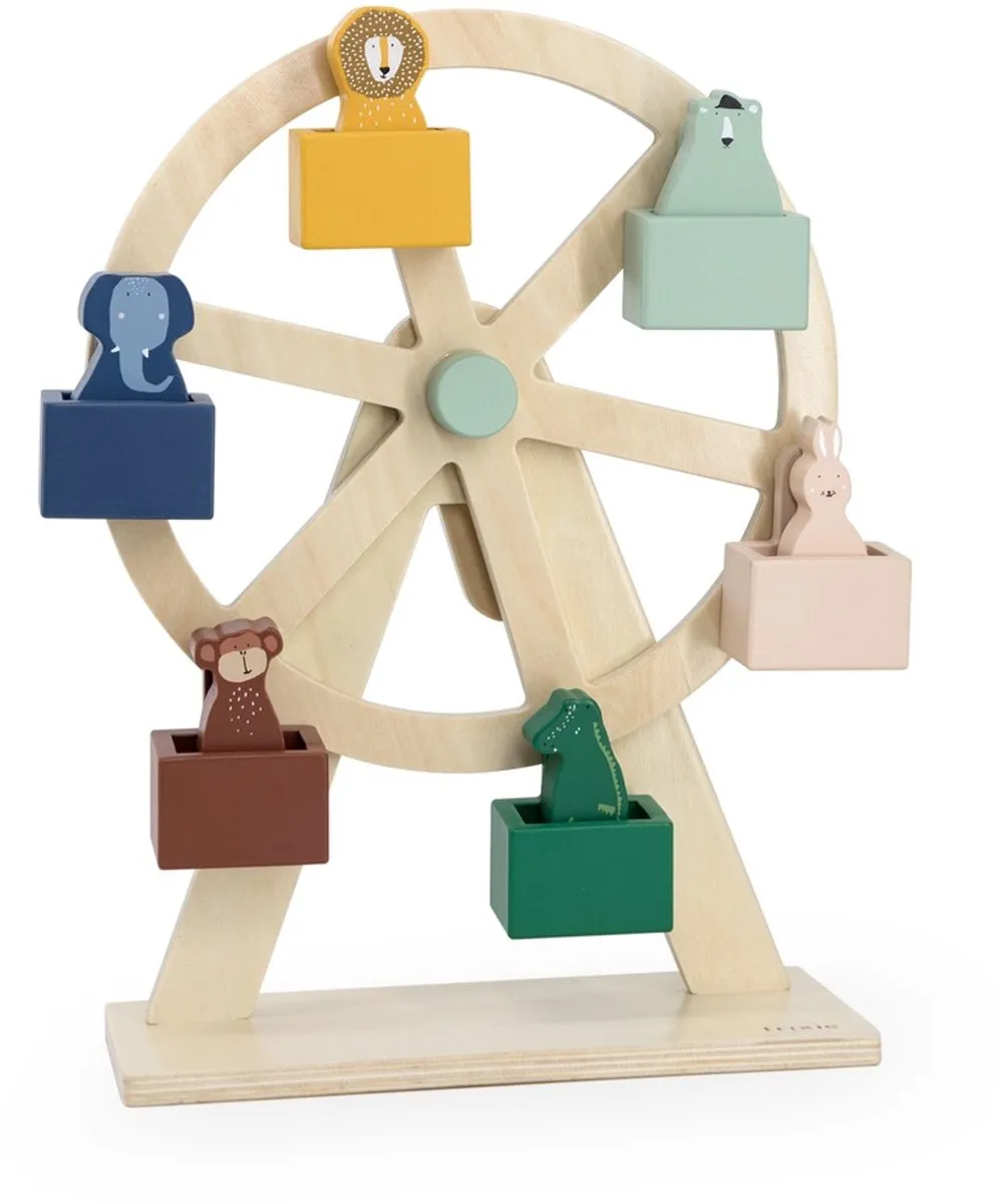 Trixie Houten Reuzenrad - 6 Dieren - FSC 36-802 - afbeelding 6 van 6