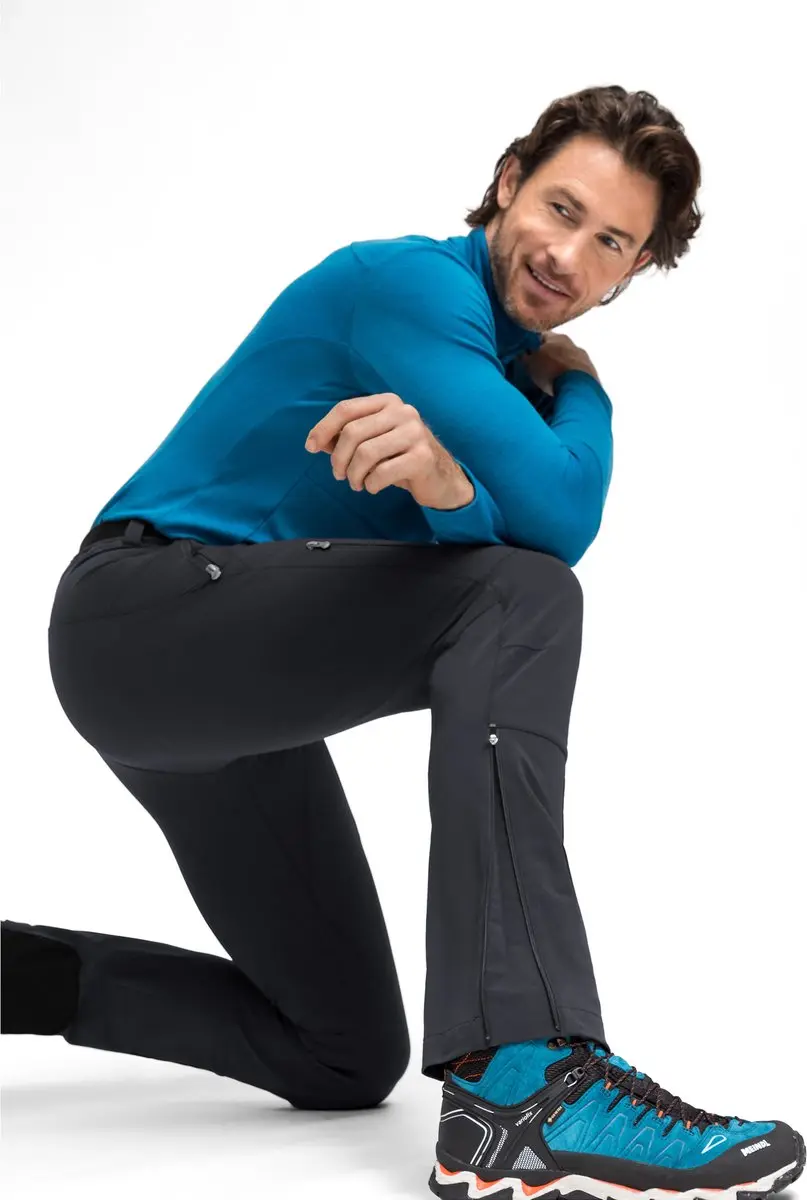 Maier Sports Naturno lange broek Heren zwart Maat 58