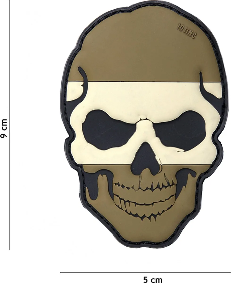 101 Inc Embleem 3D Pvc Skull