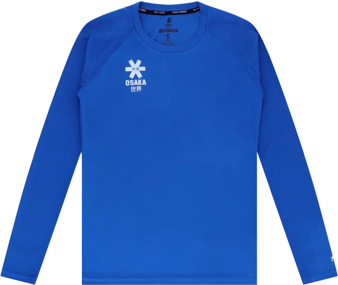 Osaka Women Training Tee Long Sleeve Blauw kobalt