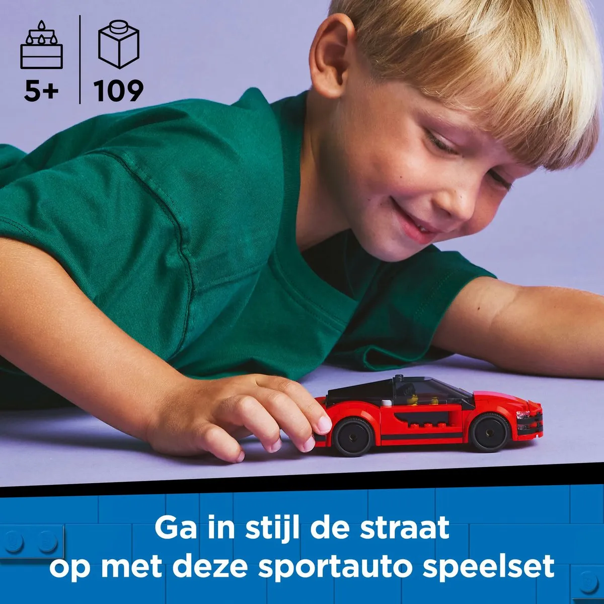 LEGO City Supercar 60448 - 109 Stukken - afbeelding 6 van 6