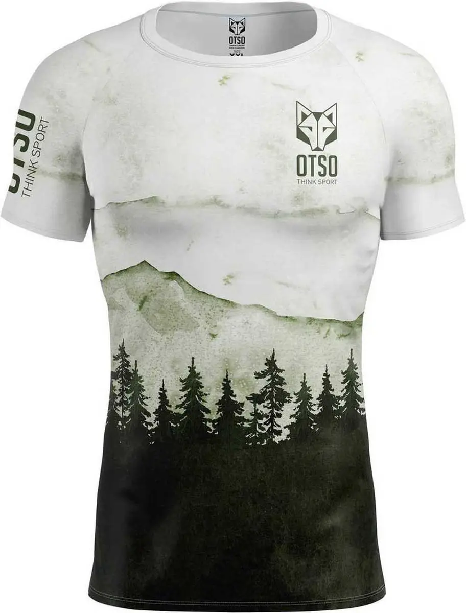 Otso T-shirt T-shirt Met Korte Mouwen Groen XL Man