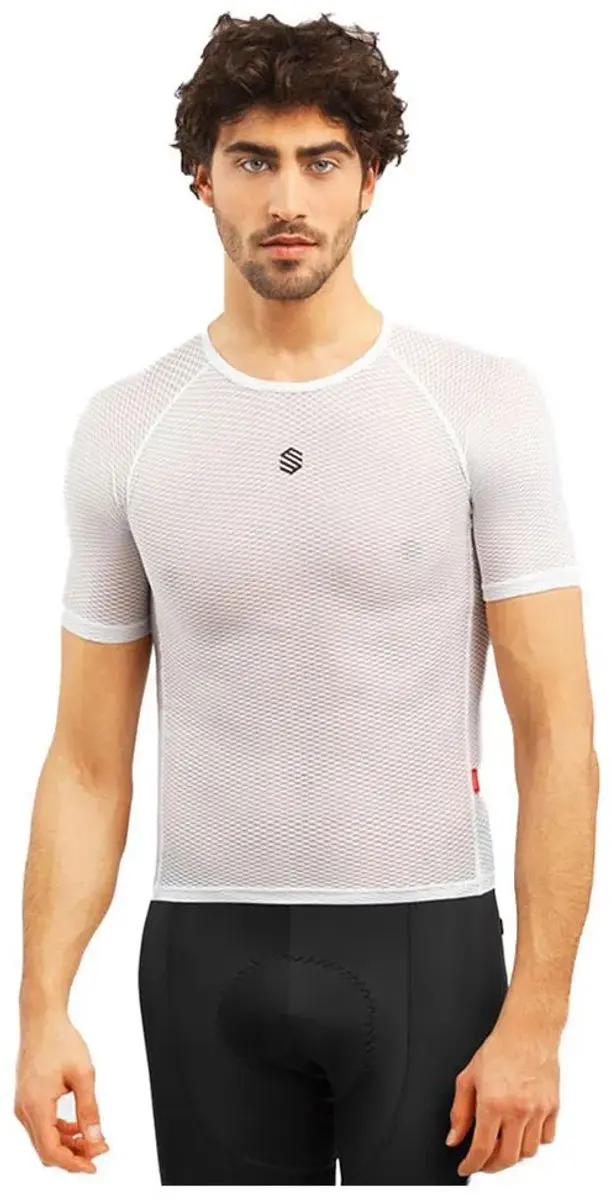 Siroko Clout Korte Mouwen Basislaag Wit L-XL Man