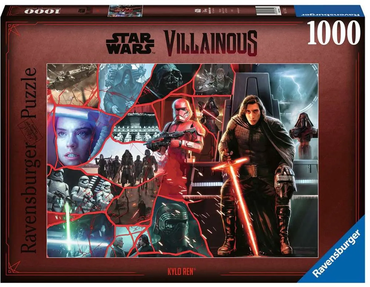 Ravensburger Star Wars Villainous Kylo Ren Legpuzzel 1000 Stuks