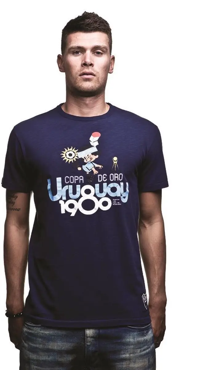 Vintage T-shirt Copa Football Uruguay 1980