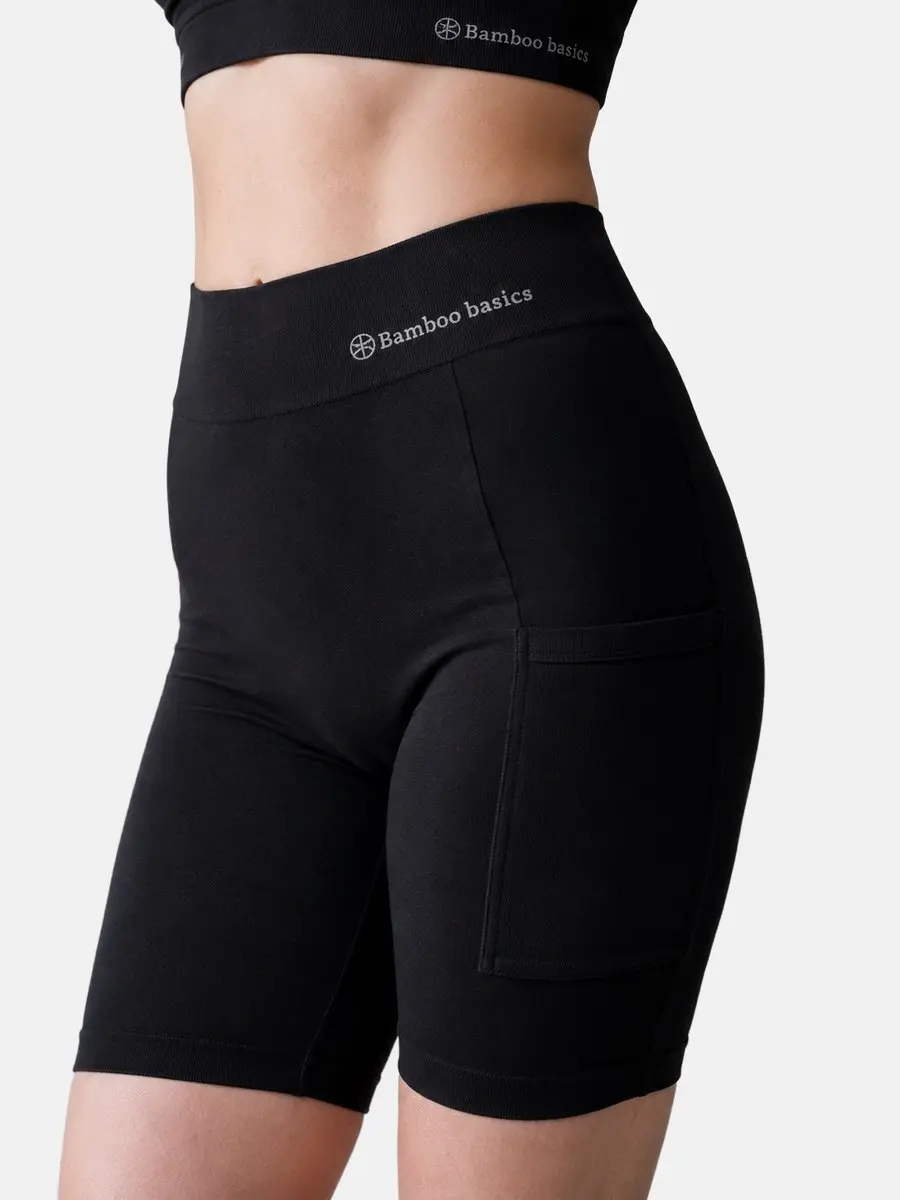 Comfortabel & Zijdezacht Bamboo Basics Bikershort Ashley met zakje