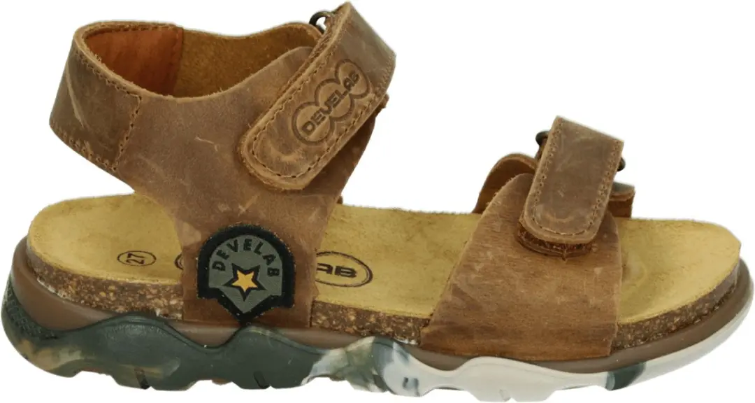 Develab 48493 Sandalen Cognac 31 - afbeelding 2 van 6