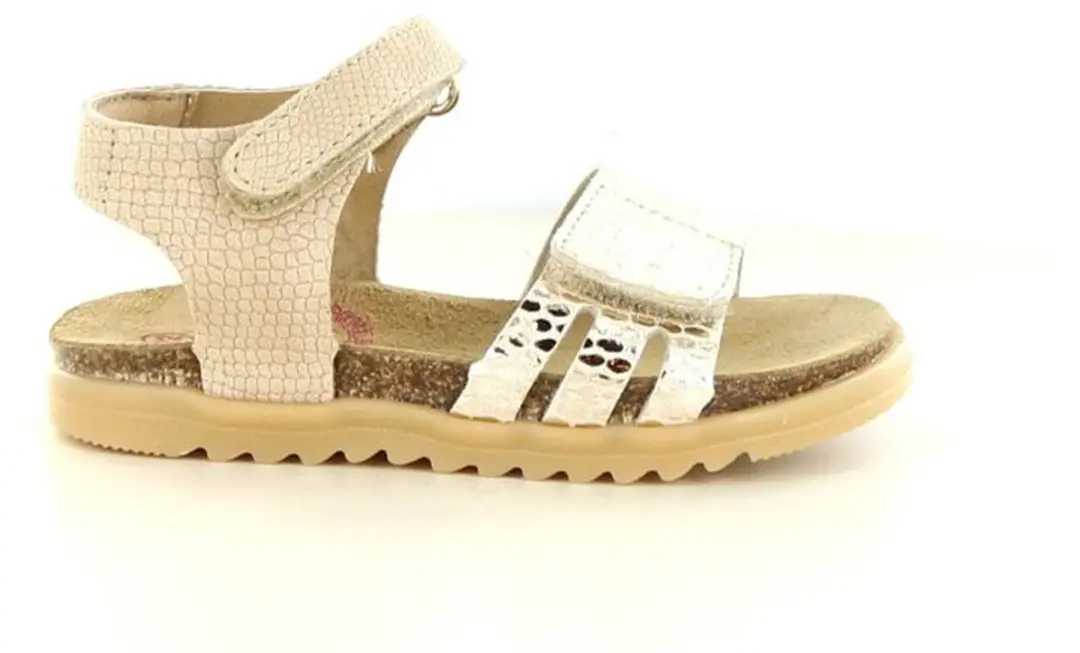 Develab - 48500 - SandalenMeisjesKindersandalen - Kleur: Taupe - Maat: 22