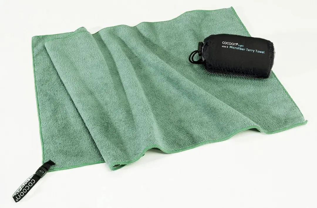 Cocoon Terry Towel Light Handdoek - Bamboo Green - afbeelding 4 van 4