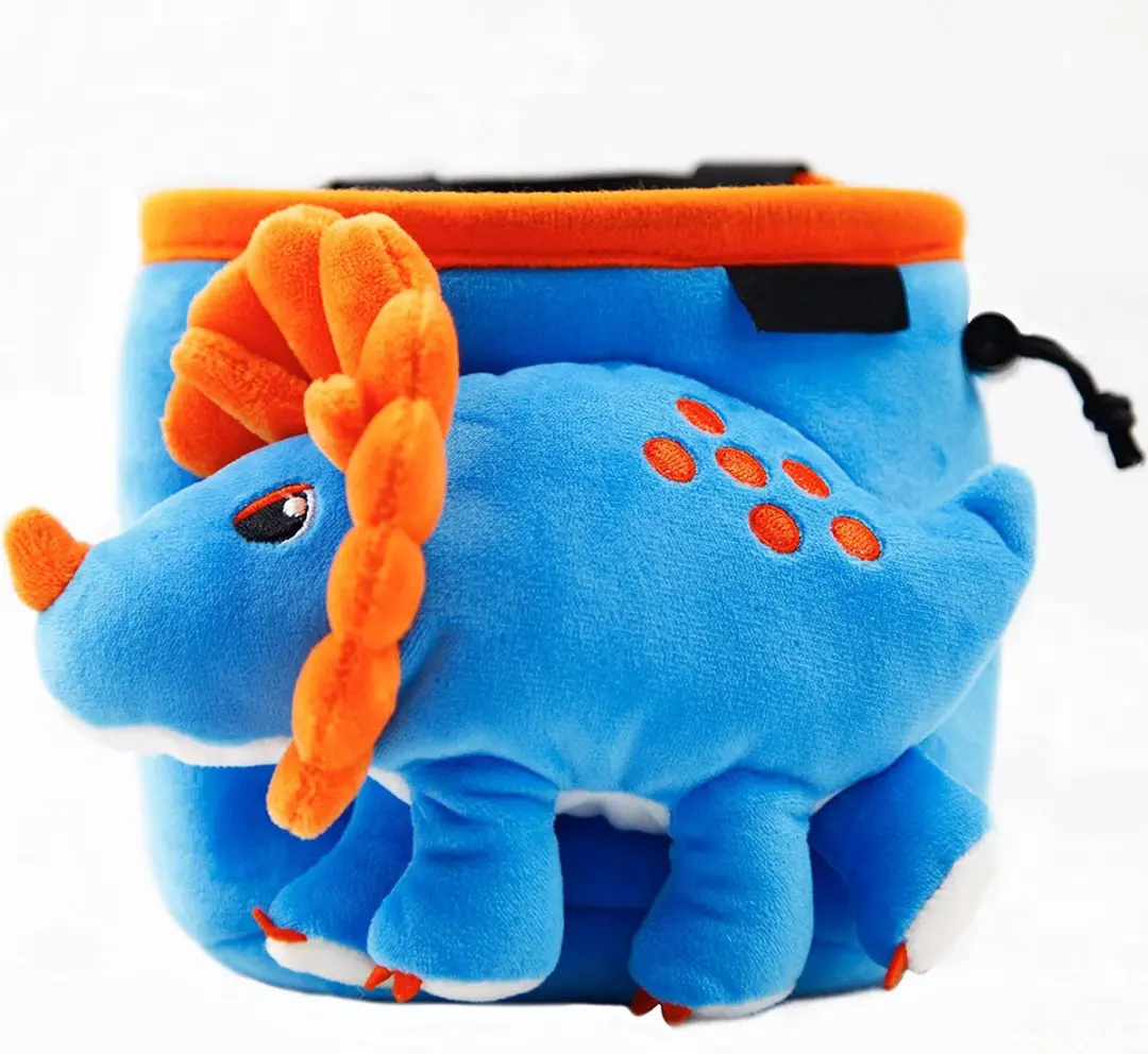 YY vertical chalkbag Triceratops