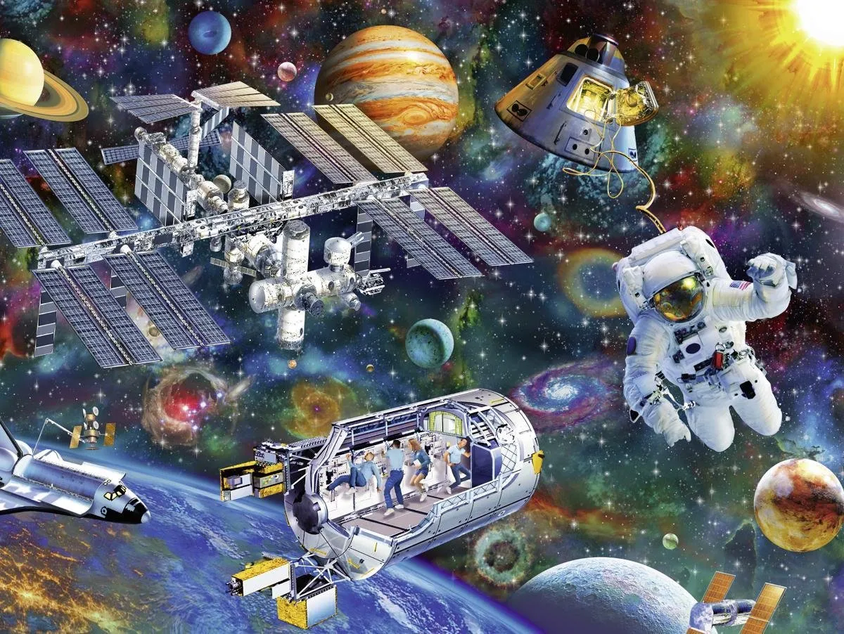 Ravensburger Kosmische Verkenning Puzzel 200 Stuks - 126927 - afbeelding 2 van 3