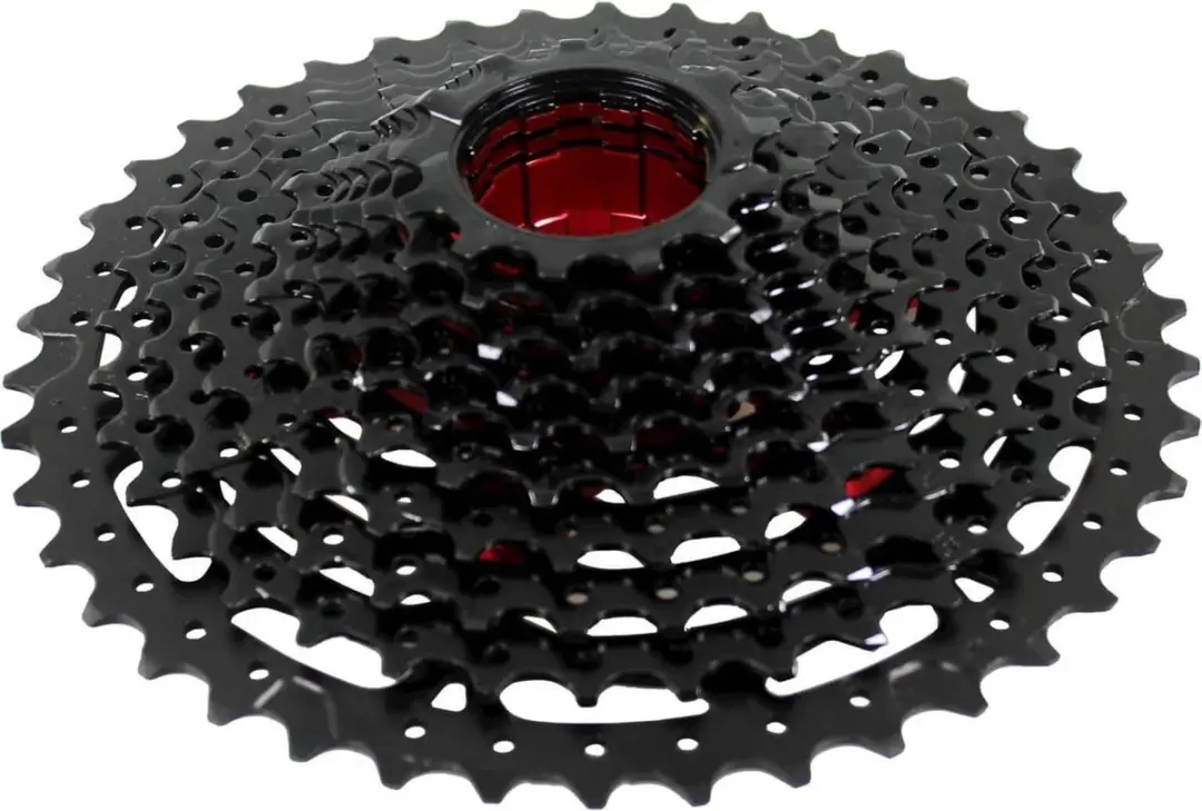 Sunrace Cassette 11sp Mx8 11-42t Zwart/rood
