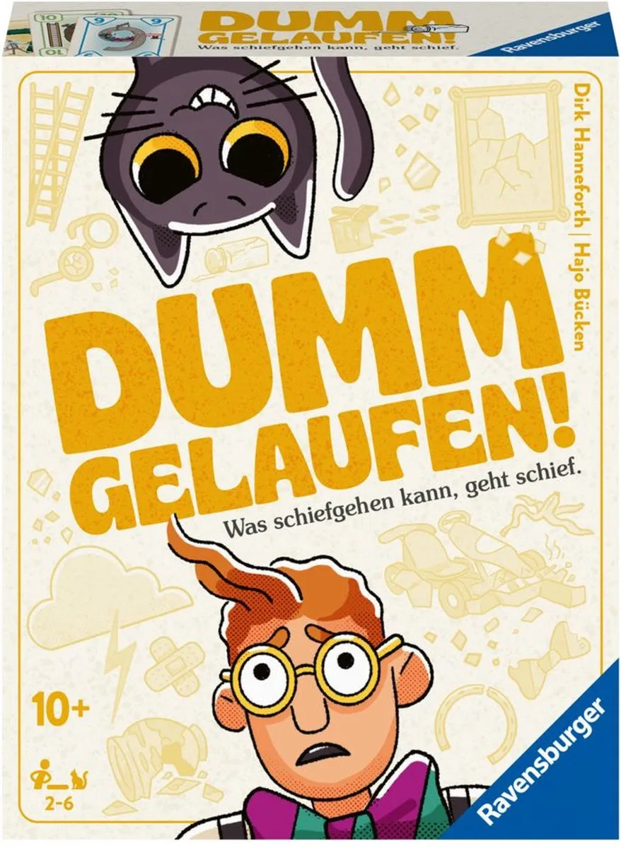 Ravensburger Dumm gelaufen! Kaartspel - 20968