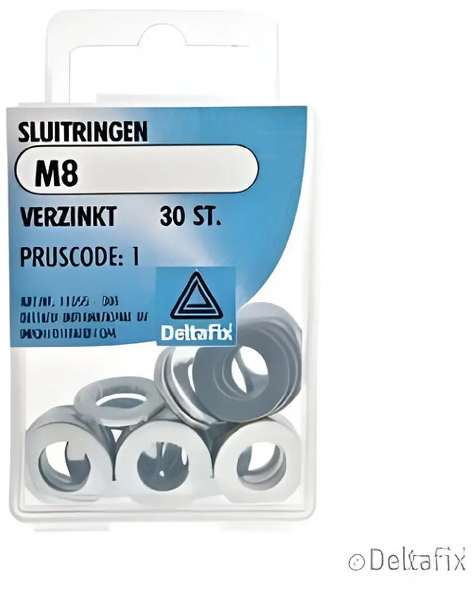 Deltafix Sluitringen M8 30 Stuks
