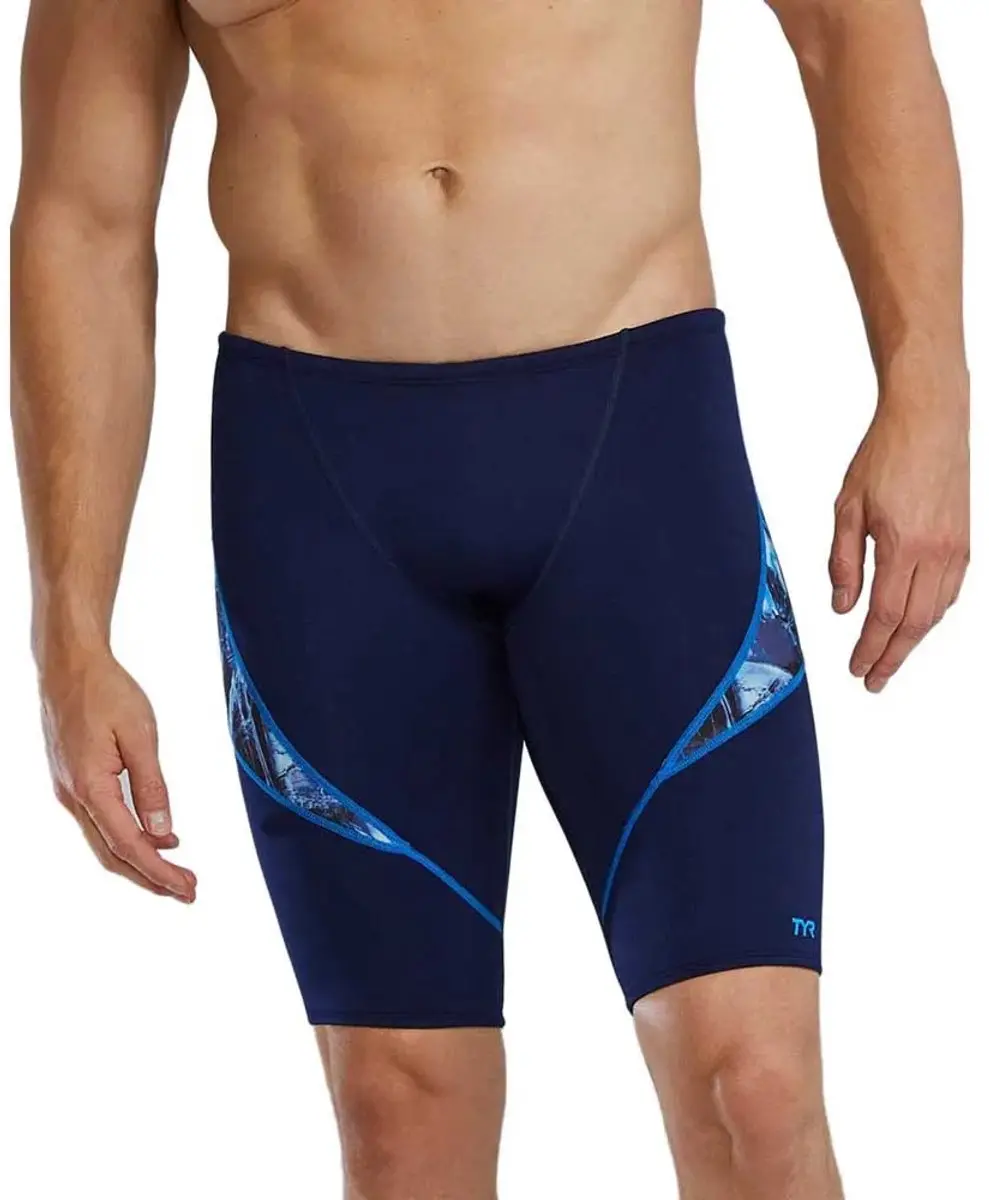 TYR Durafast Elite Reflecta Jammer Blauw 38 - afbeelding 6 van 6
