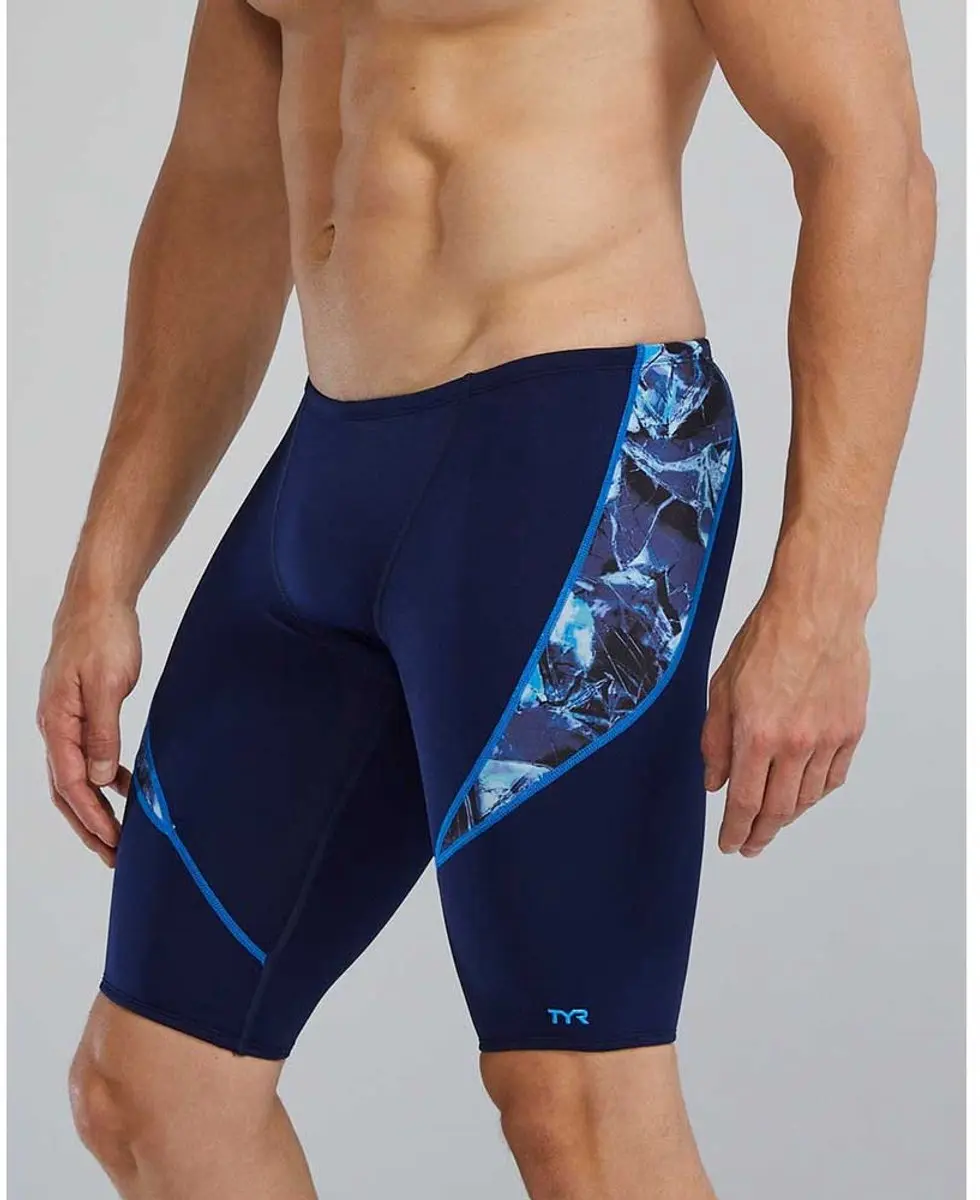TYR Durafast Elite Reflecta Jammer Blauw 38 - afbeelding 5 van 6