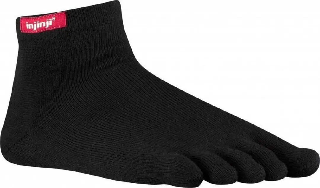 Injinji Sport Original Weight Mini-Crew M Zwart - afbeelding 3 van 5