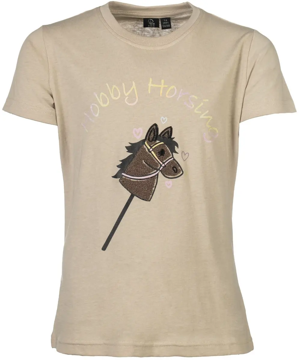 Kinder T-shirt Hobby Horsing Rainbow