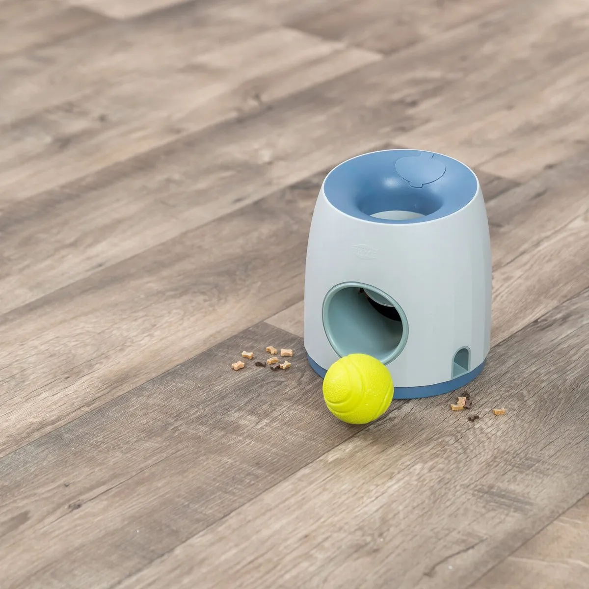 Trixie Dog Activity Strategiespel Ball & Treat - Lichtgrijs/Blauw
