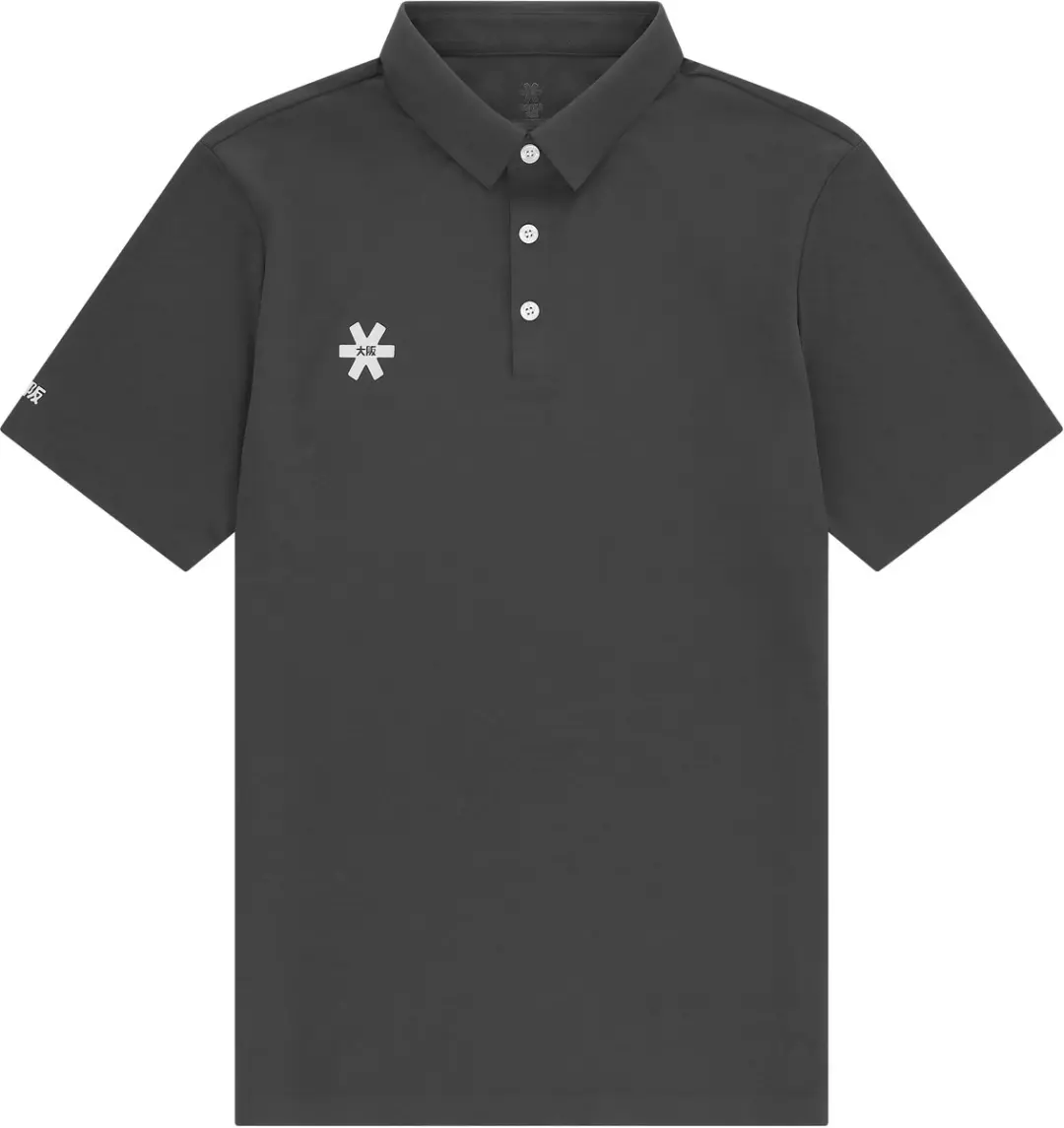 Osaka Men Precision Polo Jersey Dark Grey