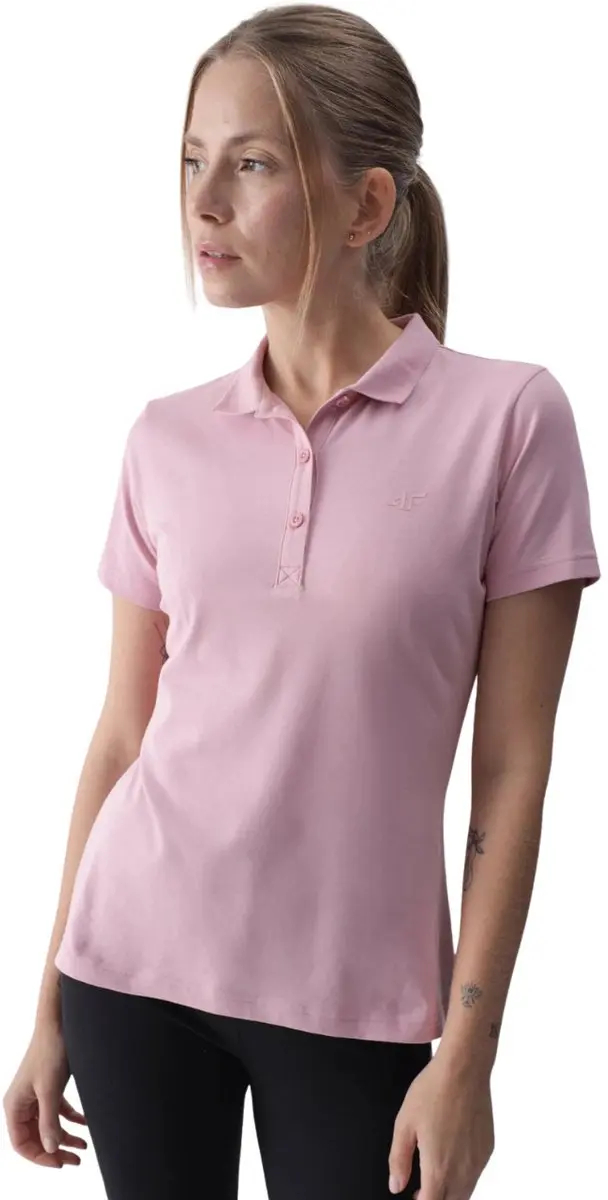 4F T-shirt Dames Poloshirt Roze