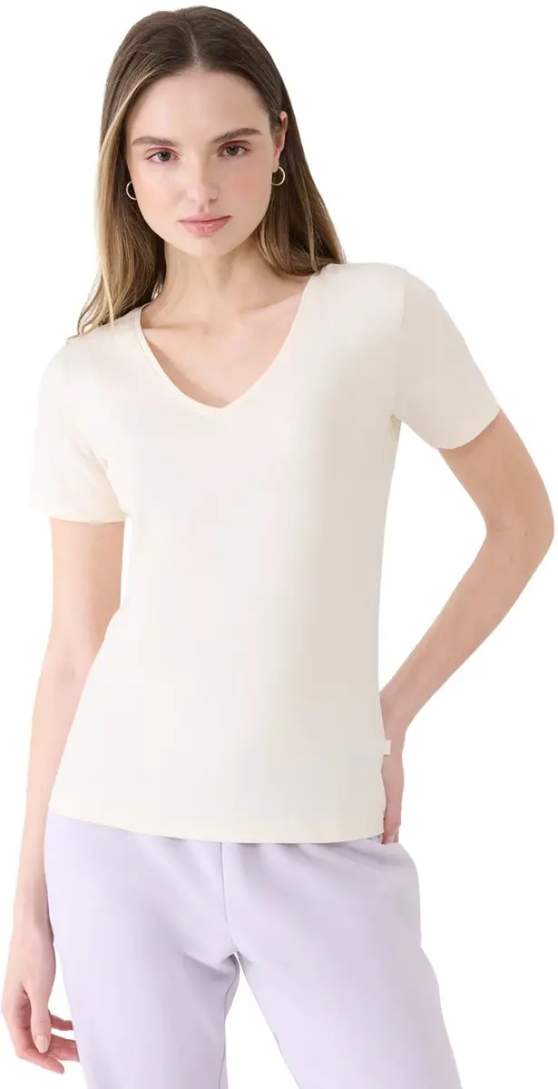 4F T-shirt Dames Gebroken Wit